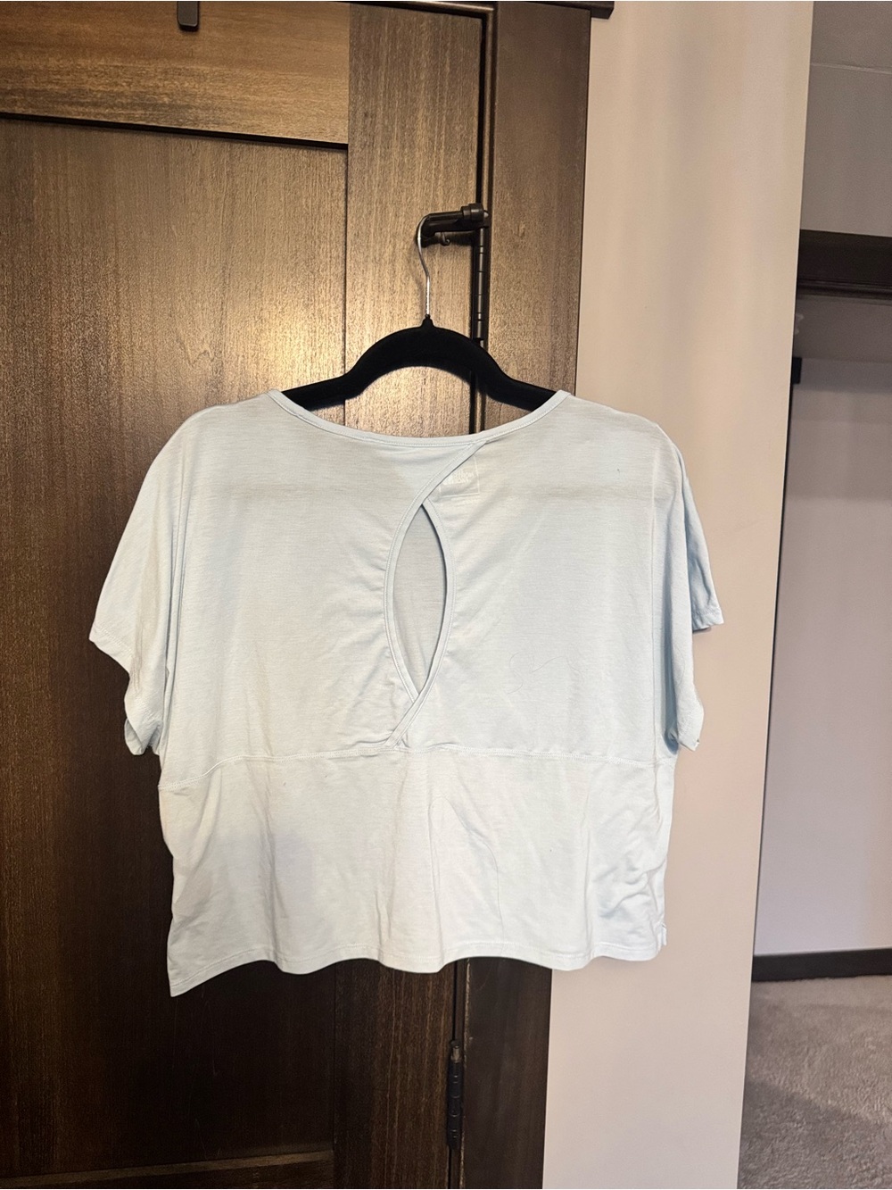 The North Face Women's Pale Blue Short Sleeve Crew Tee - Picture 2 of 3